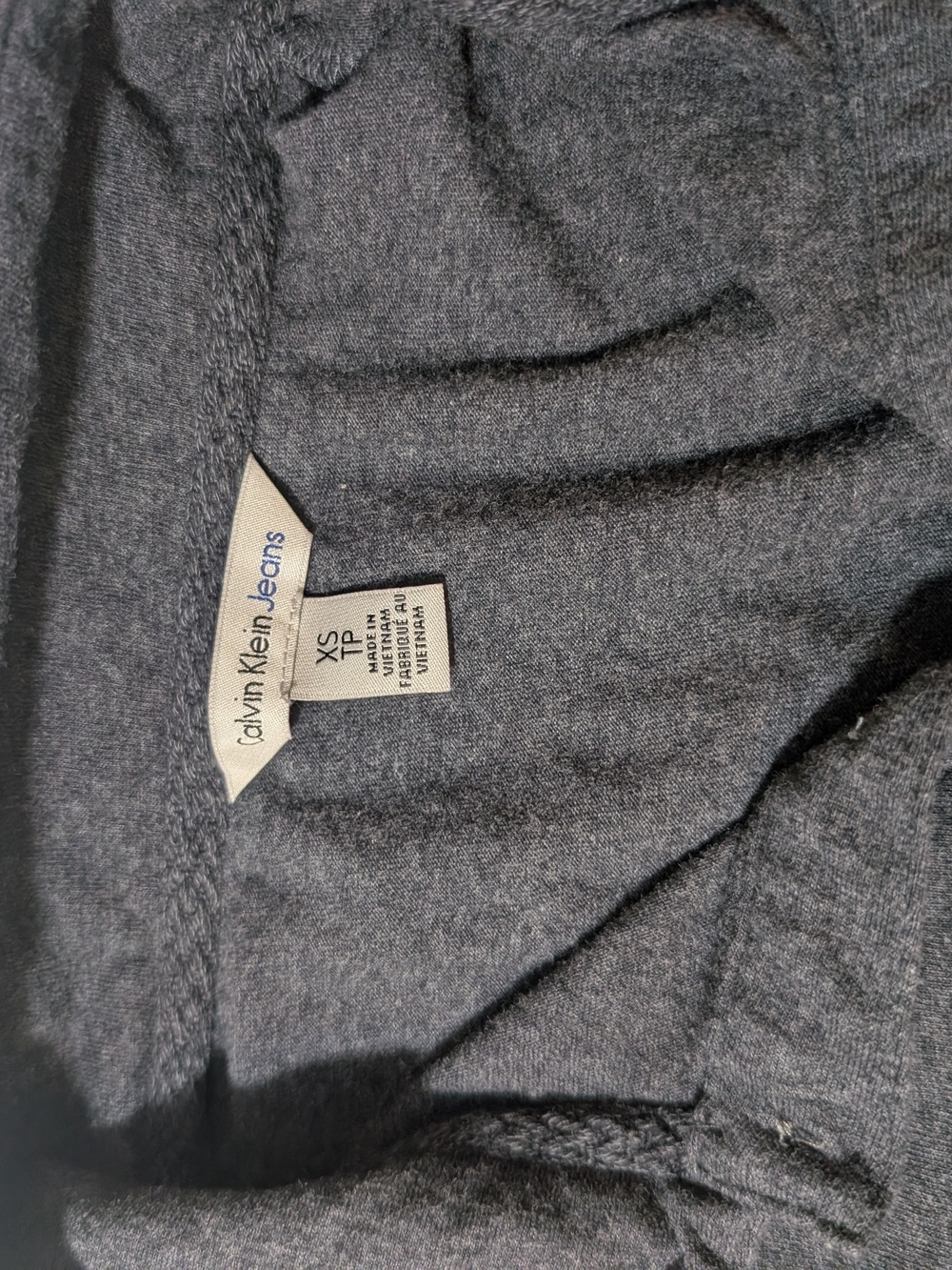 Calvin Klein Jeans Boy Gray Crewneck Sweater